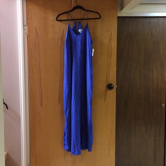 Blue maxi dress. - Picture 2 of 7